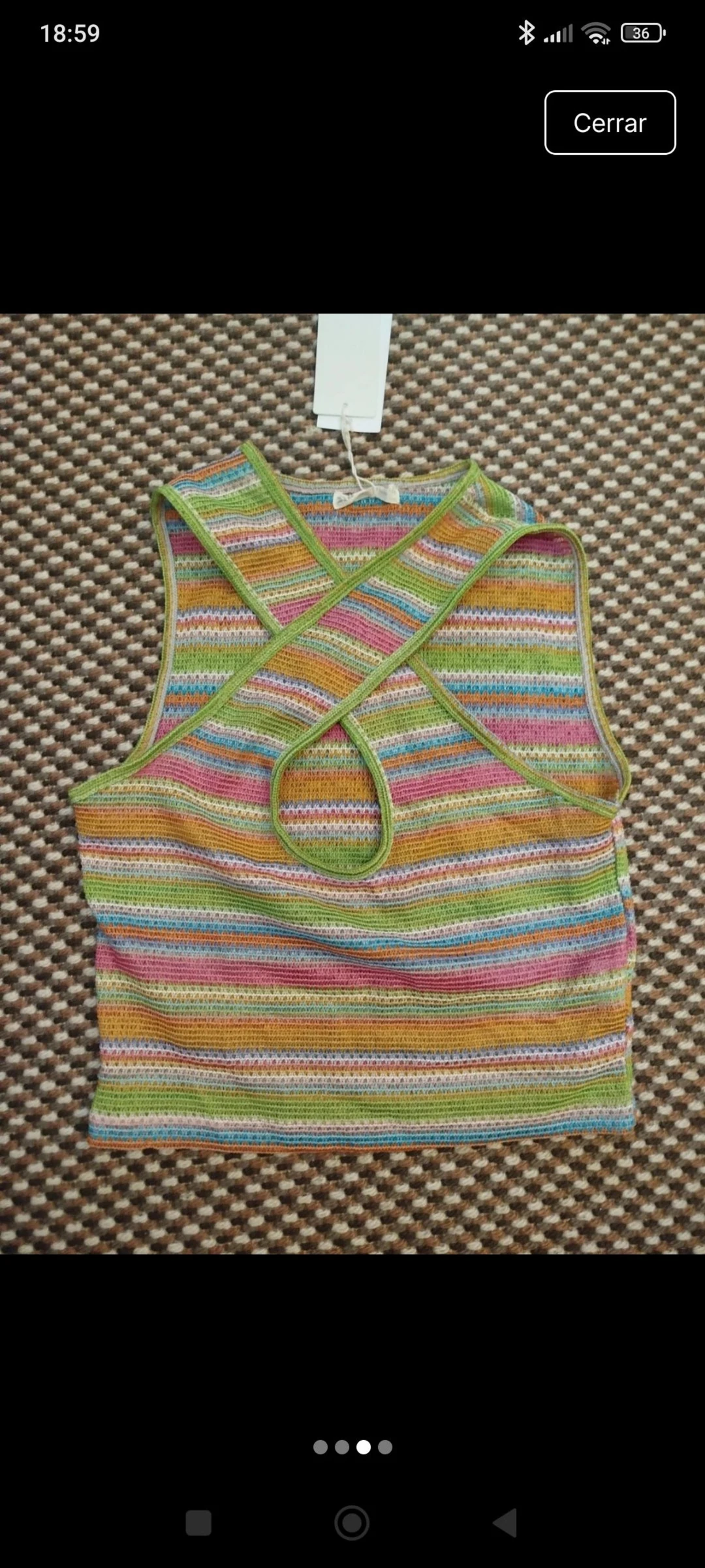 Top crop Stradivarius talla L – photo 2